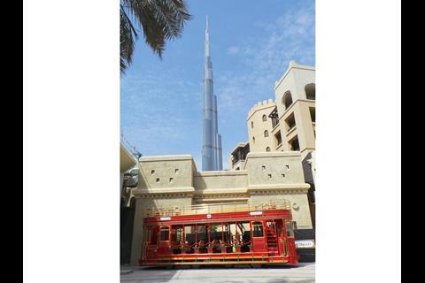 Emaar says the Dubai Trolley will provide convenient and easy-to-access transport around the 200 ha Downtown Dubai site.